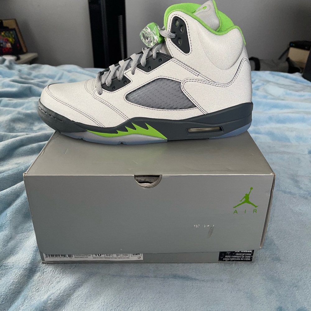 Air Jordan 5 Retro Green Beans